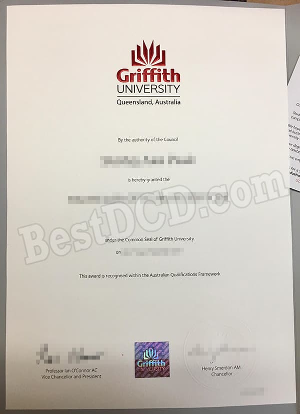 Griffith university fake degree