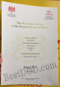 How much a copy of ABRSM diploma fake ABRSM Certificate Bestdcd