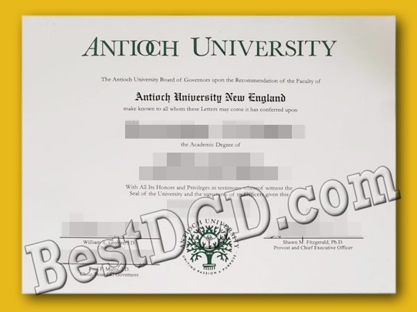 Antioch University degree